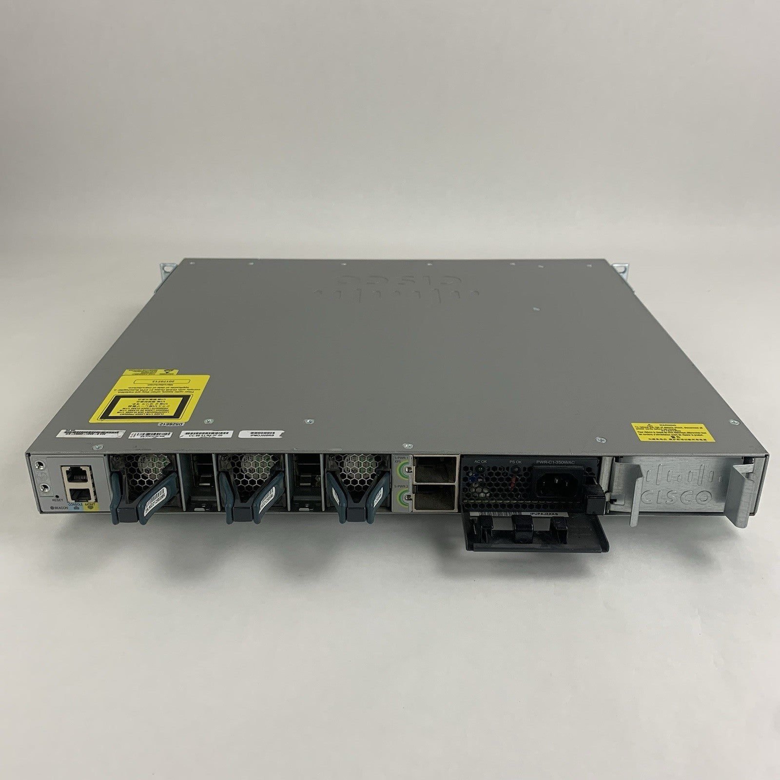 Cisco WS-C3850-12XS-S 12-Port SFP+ 10Gb 3850 Switch-No Power Cord7