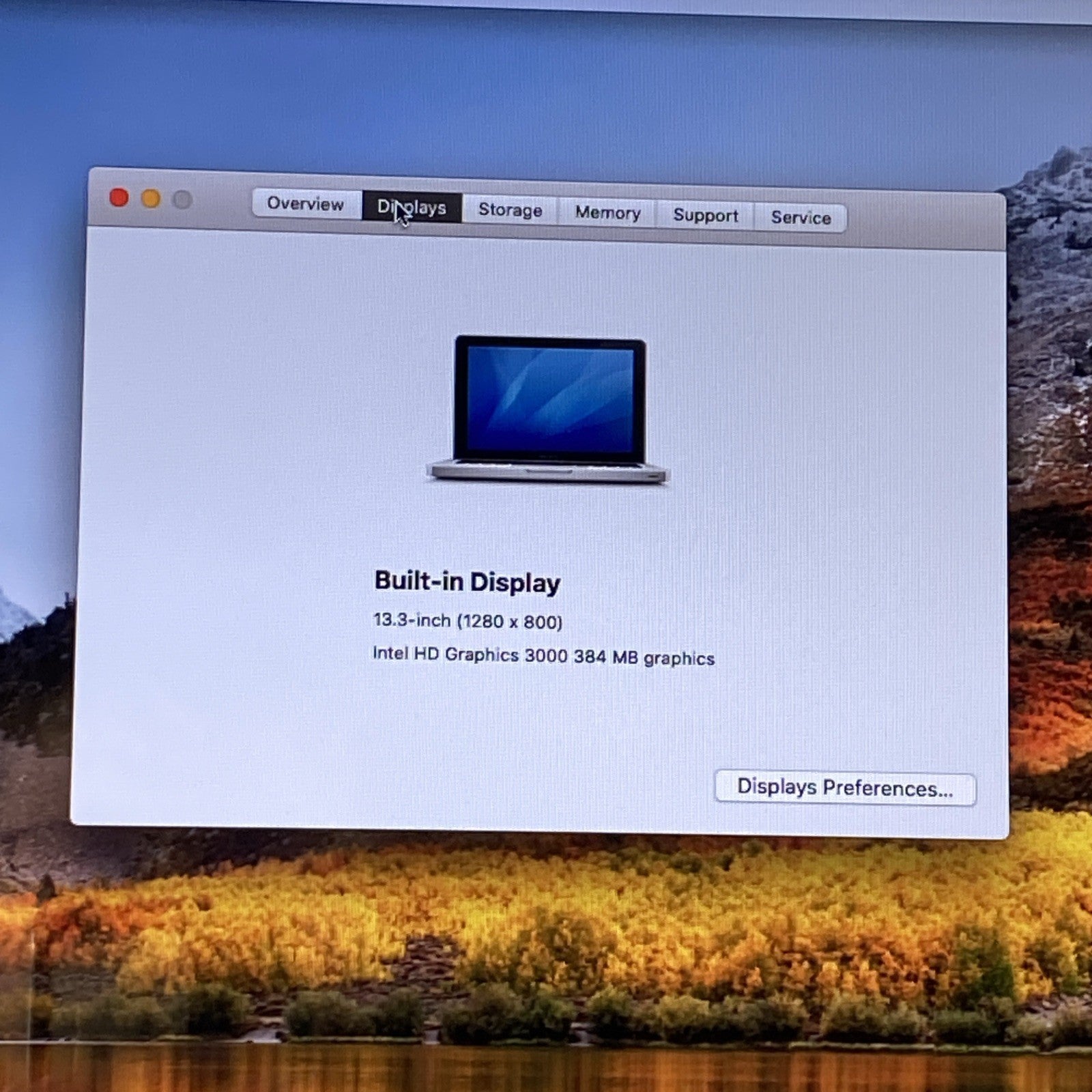 Apple MacBook Pro A1278 2011 13" 2.3GHz i5 4GB RAM 320GB HDD os10.13.6 794Cycles2
