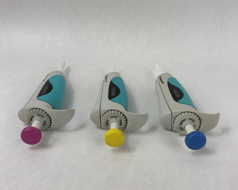 Thermo Scientific Finnpipette 1-10 10-100 100-1000µL Mixed Lot of 3