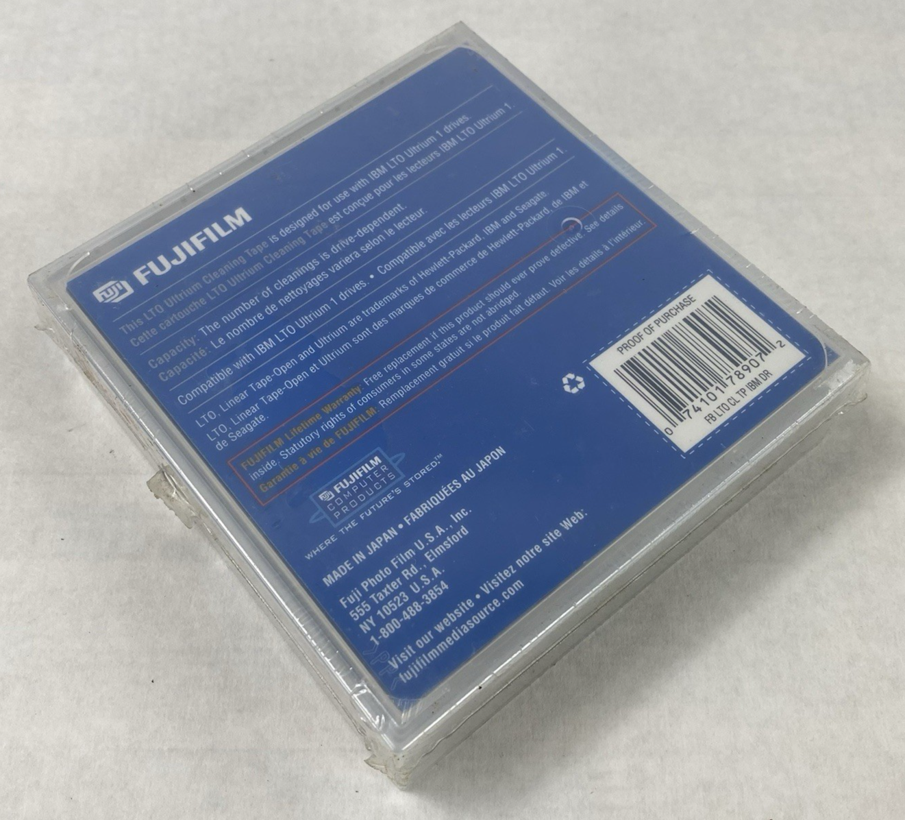 Fujifilm Ultrium 1 LTO Cleaning Cartridge Type 1 for IBM Drives