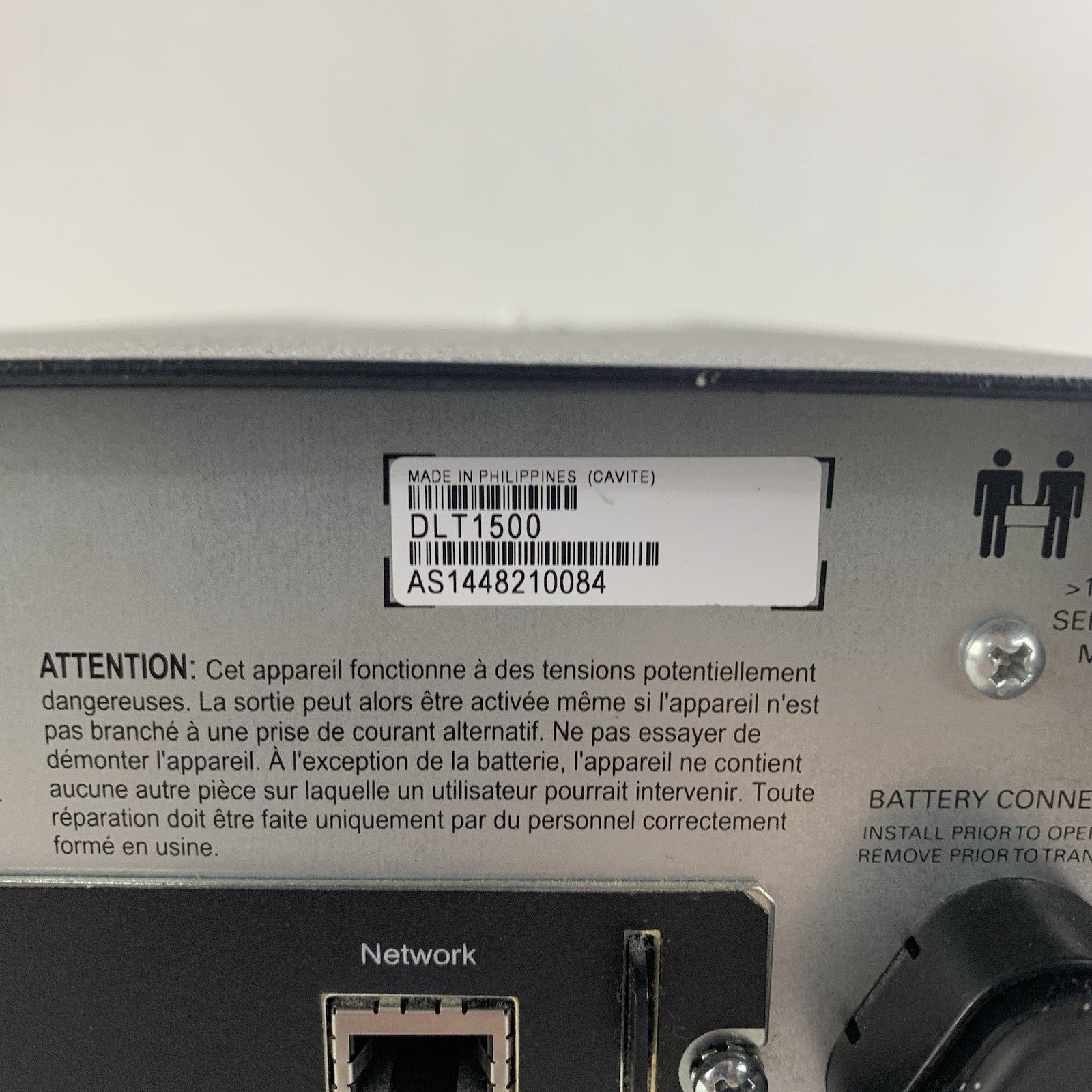 APC DLT1500 SmartConnect 1500VA 120V Uninterruptable UPS Tested AP9630 No Batts5