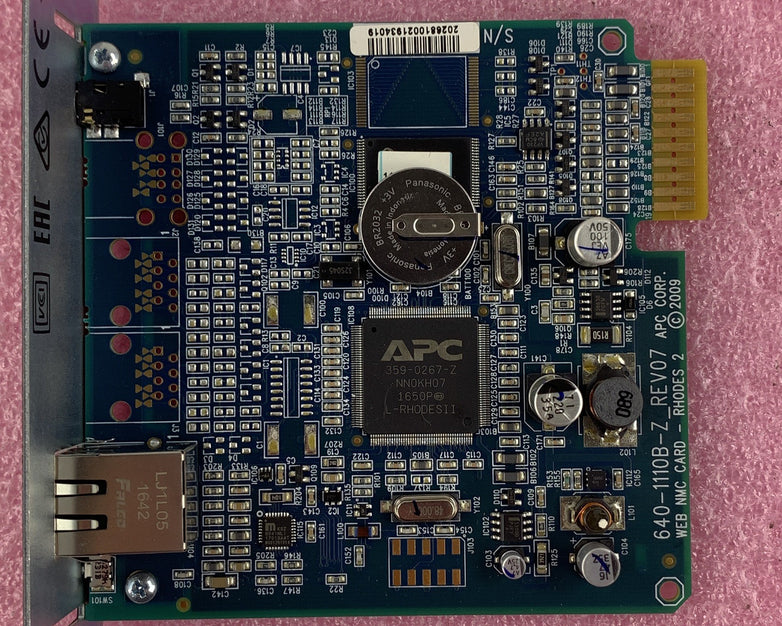 APC AP9630 Schneider Electric Network Management Card Tested Reset