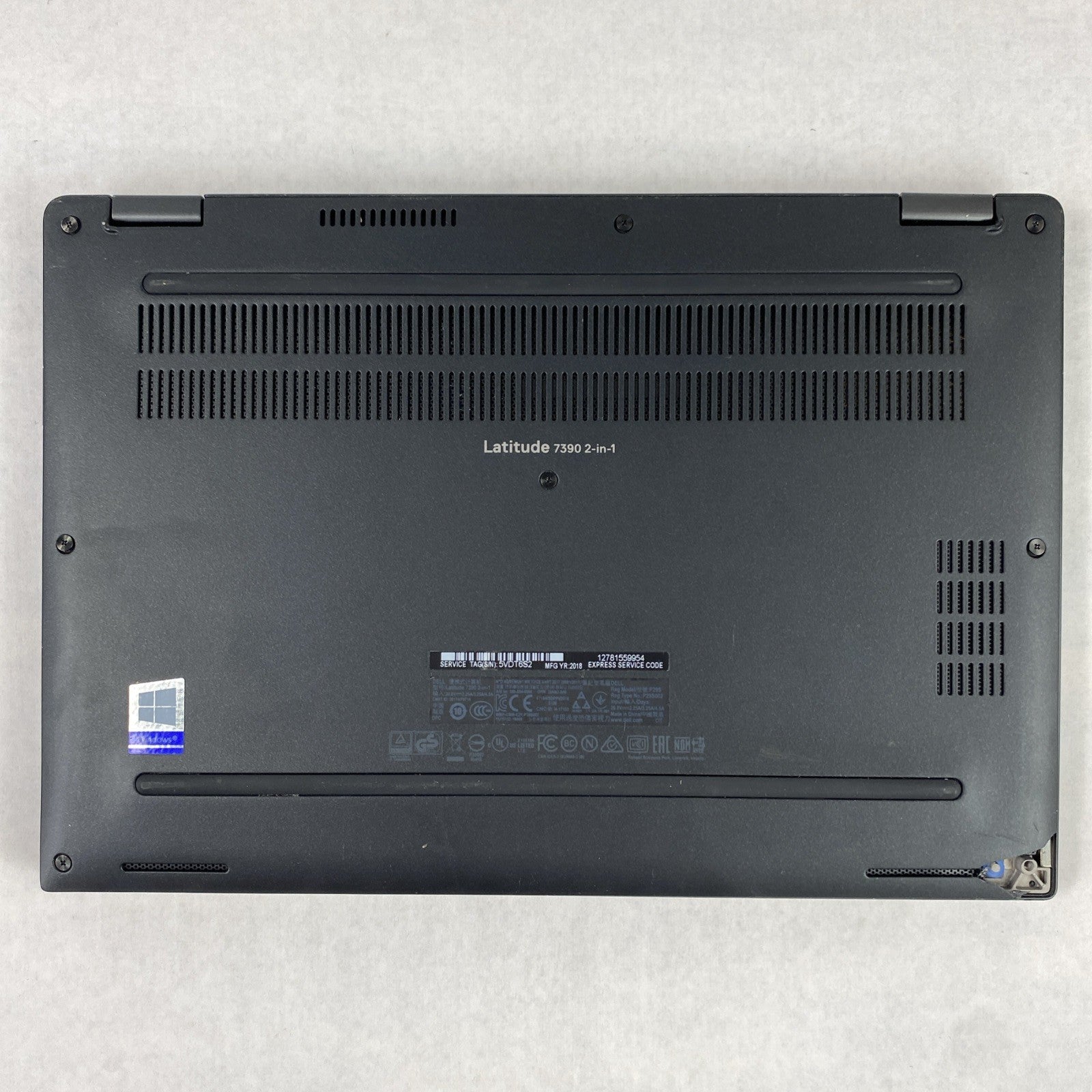 Dell Latitude 7390 2 in 1 13.3" Touch i5-8250U 1.7 GHz 8 GB RAM No HDD No OS