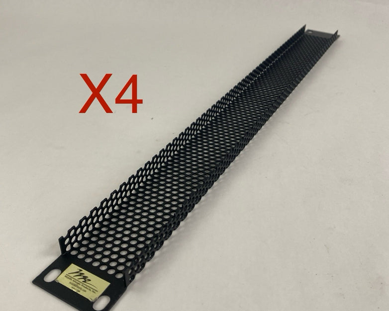 Middle Atlantic 1SP Rack Vent Panels VT1 Perforated Vent No Hardware Lot of 4