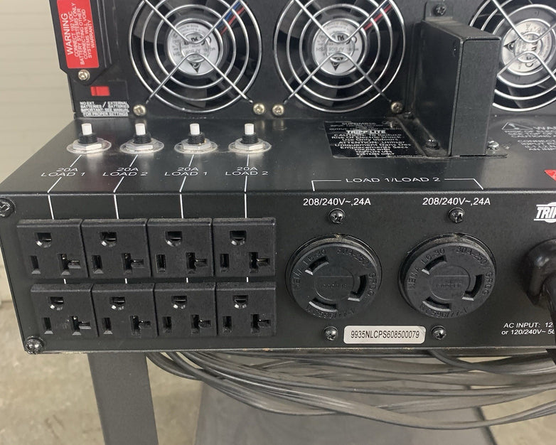 Tripp Lite SU5000RT4U Smart On-Line UPS w/ SUPDMB56 No Batts Untested