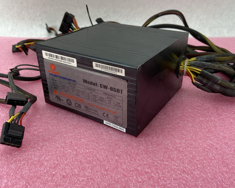 Coolmax CW-650T 600W ATX Power Supply
