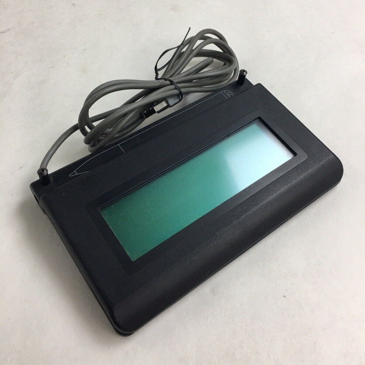 Topaz Signature Pad T-L462-HSB Tested No Stylus