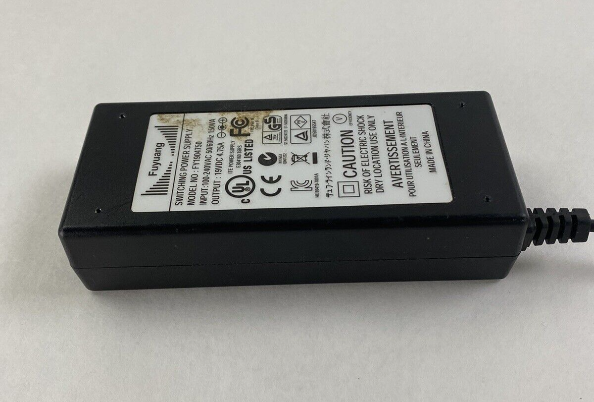 Lot of 4 Fuyuang FY1904750 19V 4.75A Switching AC Adapter Power Supply