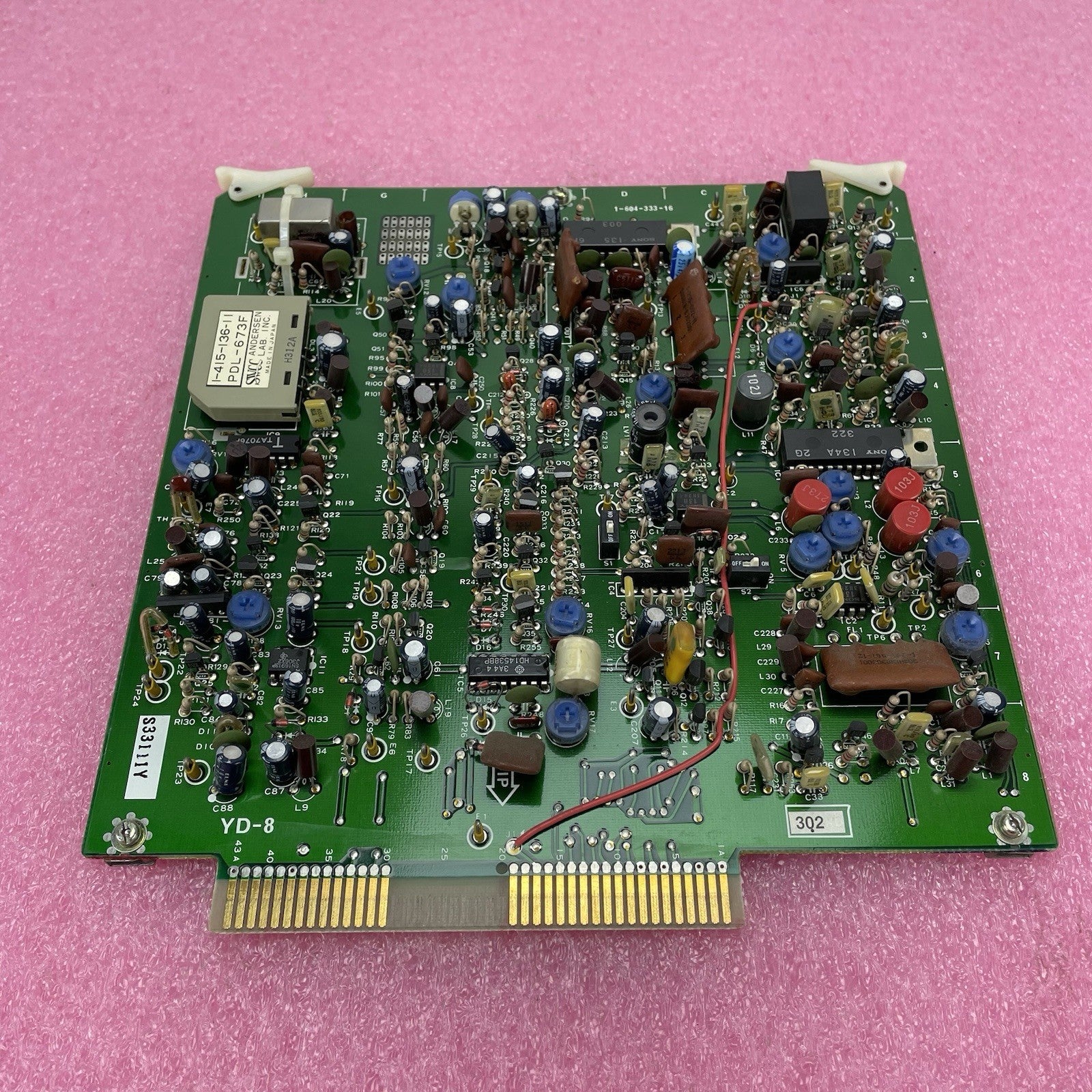 Sony YD-8 1-604-333-16 Board BVU-800 U-Matic - Untested2