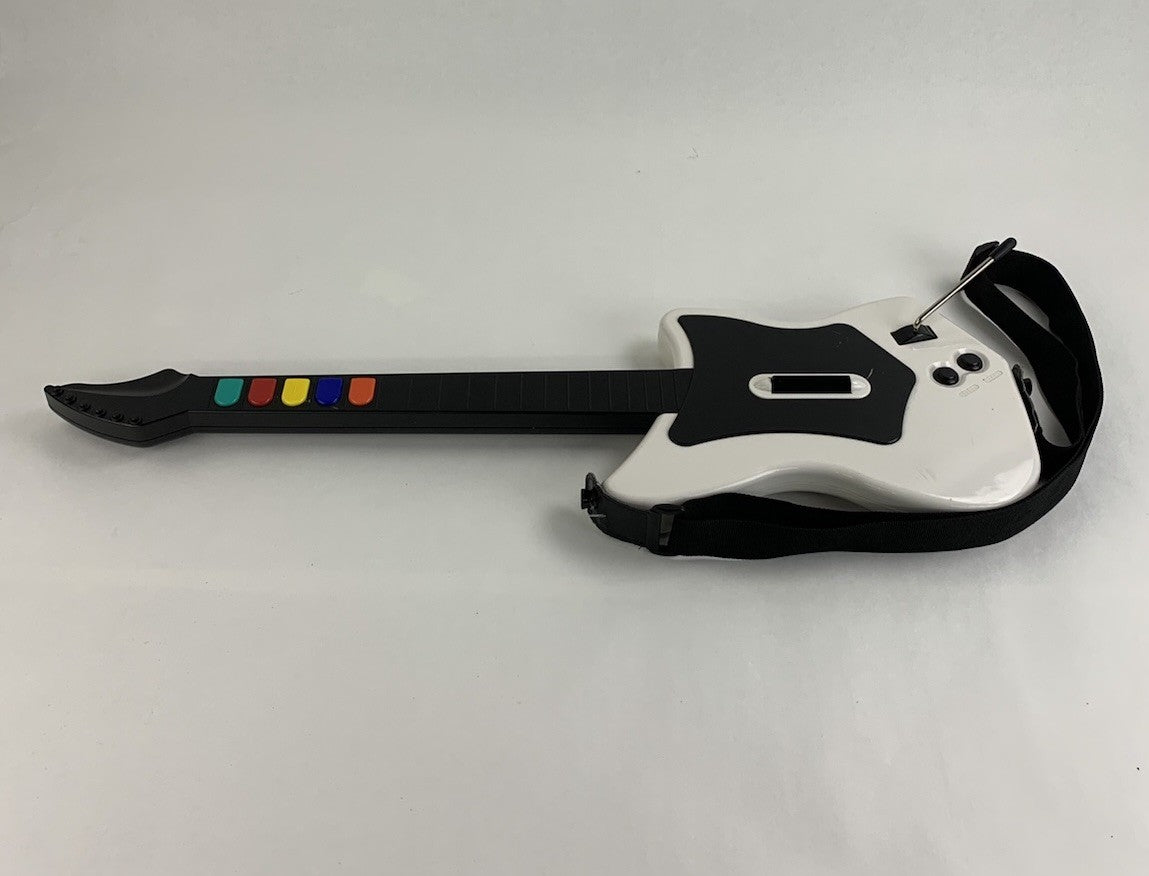 RedOctane 95025 Guitar Hero Wireless Guitar White For Playstation 2 - No Dongle4