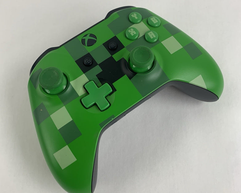 Microsoft Xbox One Wireless Controller Minecraft Creeper 1708 Tested