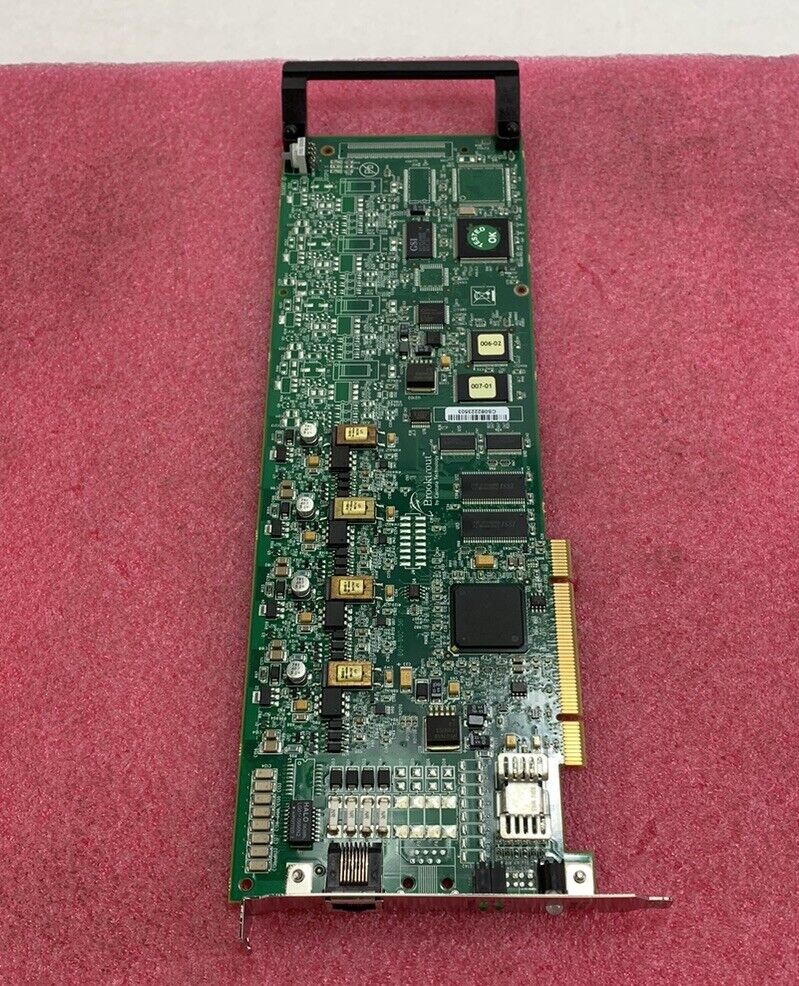 Brooktrout TR1034+P4-4L-R Voice and Fax Board PCI 901-002-09
