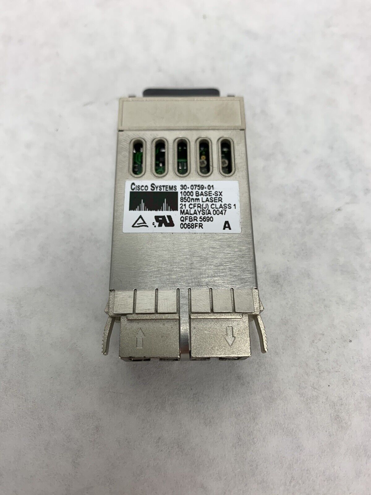 Lot 5 Cisco Systems Fiber Optic Module 30-0759-01 1000Base-SX 850nm Laser