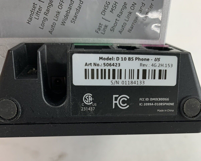 Sennheiser Model D 10 BS Phone-US 506423