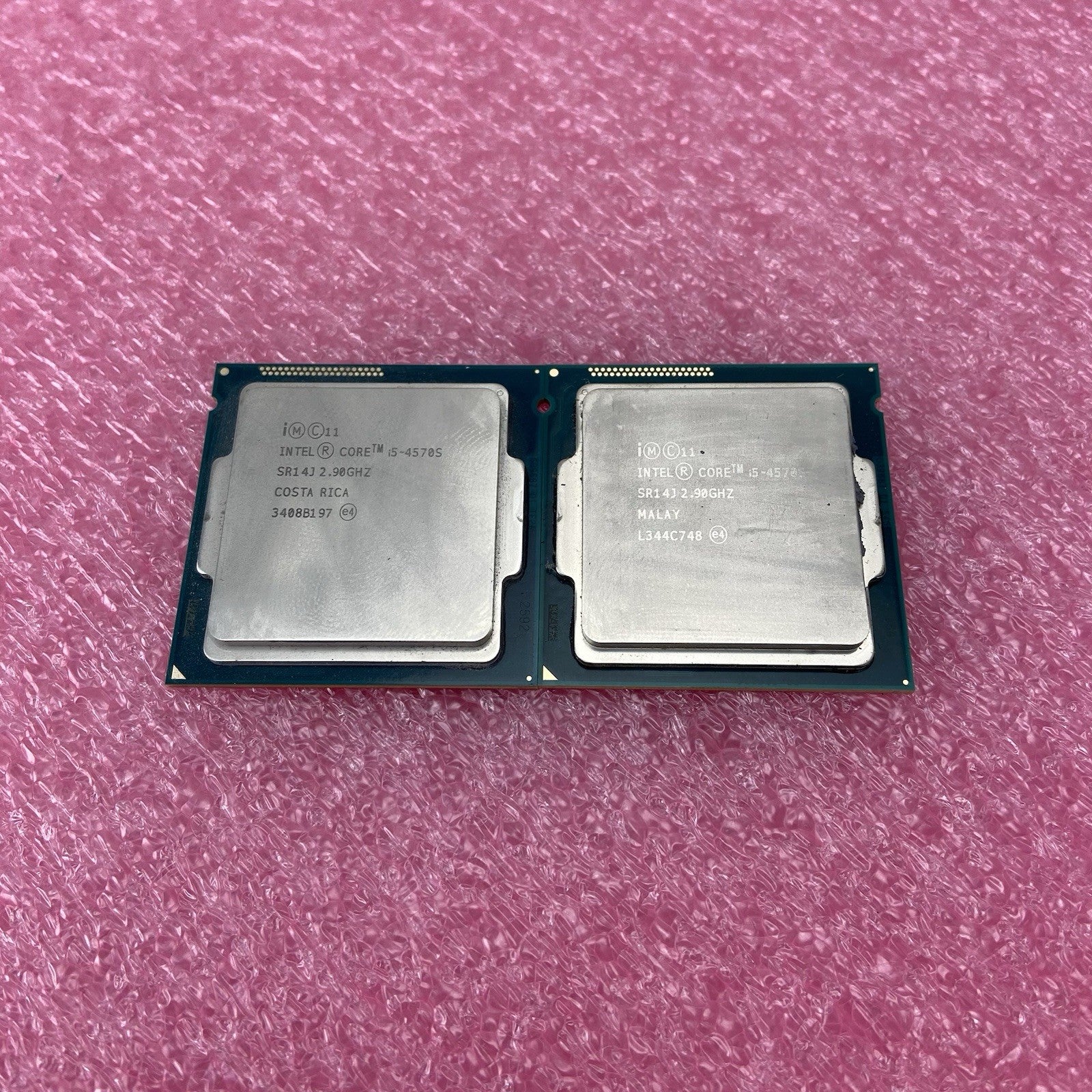 Lot of 2 Intel Core i5-4570S SR14J 2.9GHz Desktop CPU1