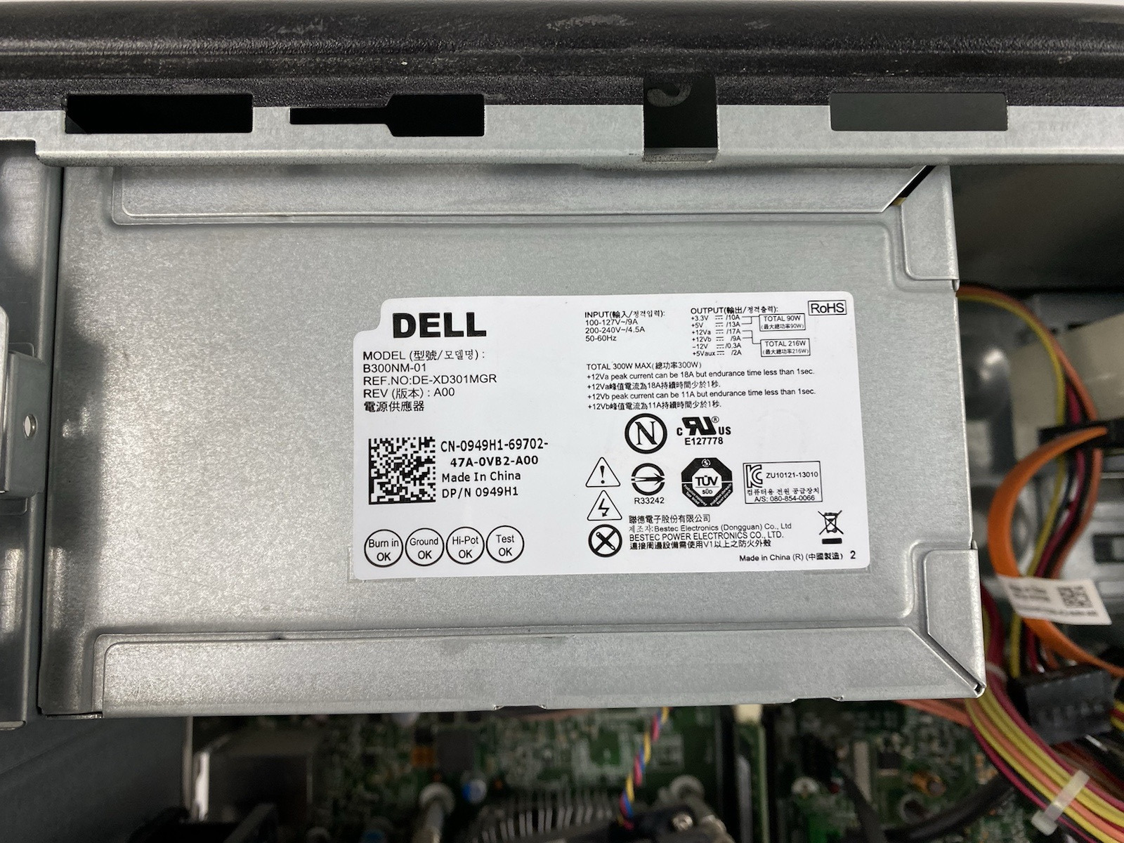 Dell Inspiron 3847 MT Intel Core i3-4160 3.60GHz 4GB RAM No HDD No OS
