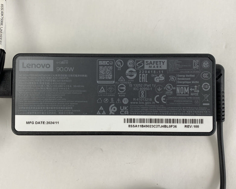 Lenovo ADLX90NCC3A 90W Yellow Tip Lot of 3