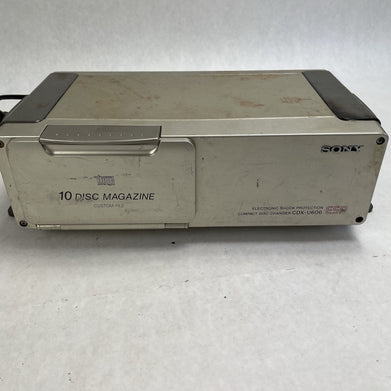 SONY CDX-U303 10 Disc CD Changer Parts or Repair