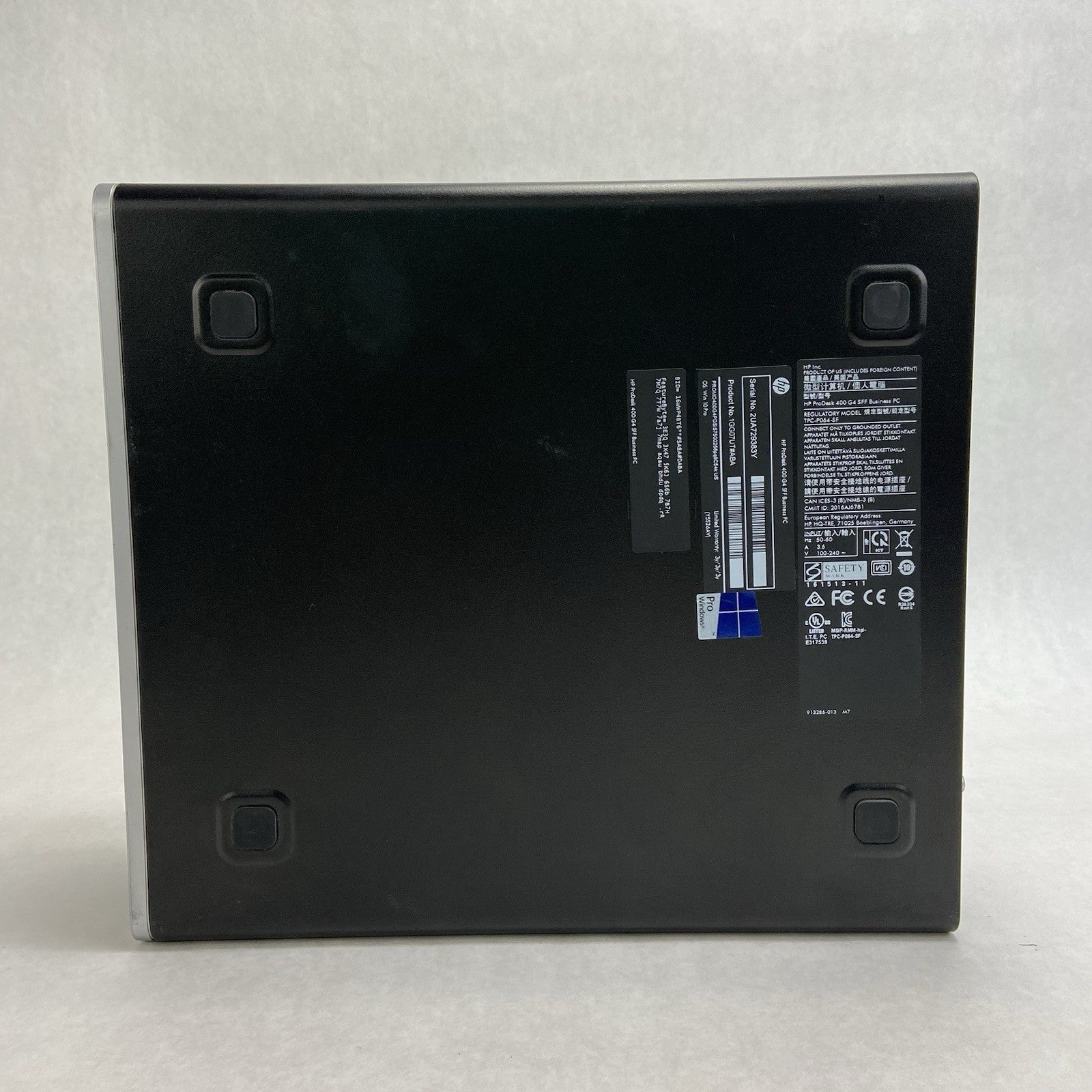 HP ProDesk 400 G4 SFF Intel Core i5-7500 3.4GHz 8GB RAM No HDD No OS3