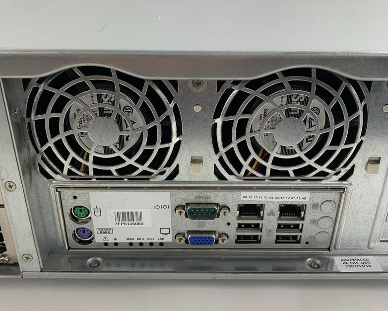 Data Domain DD510 S5000PSL Array 1x Intel Xeon 5110 1.6GHz 4GB RAM No OS/HDD