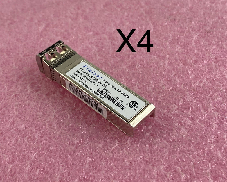 Finisar FTLF8528P2BNV-E5 Transceiver Lot of 4