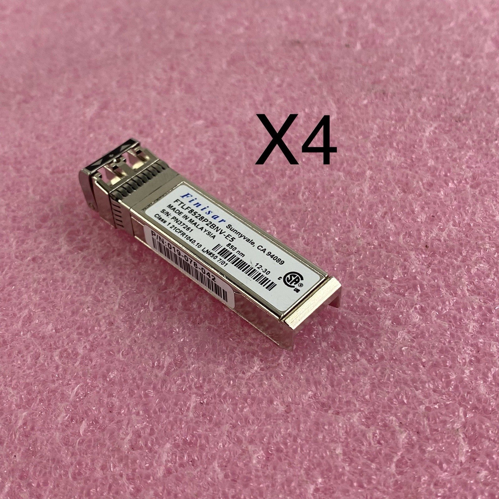 Finisar FTLF8528P2BNV-E5 Transceiver Lot of 40