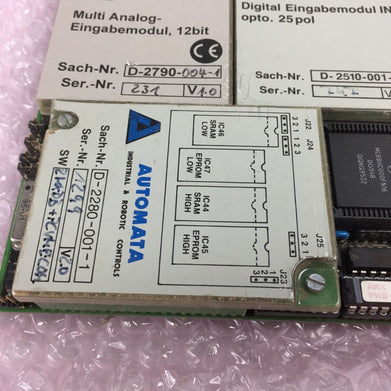Automata D-2100-022-1 D-2790-004-1 D-2510-001 VME Multi E/A PLC Module Multi/EA