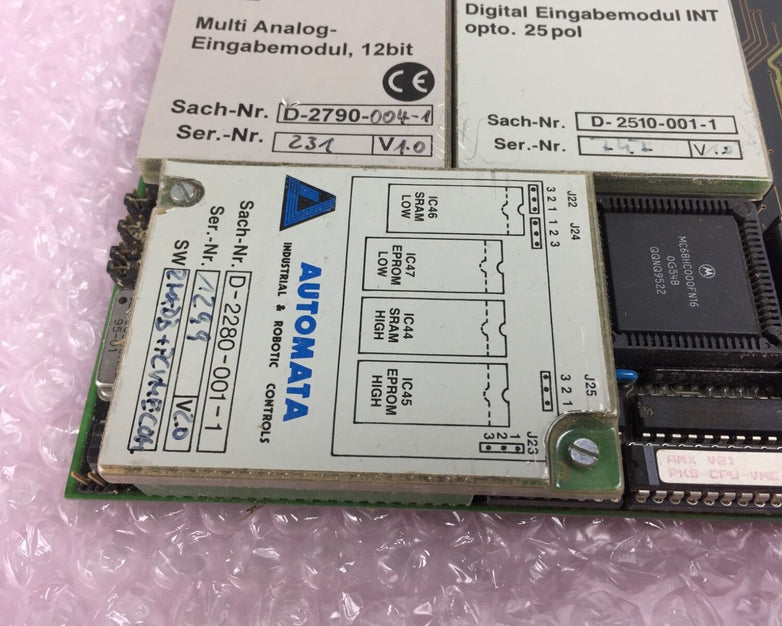 Automata D-2100-022-1 D-2790-004-1 D-2510-001 VME Multi E/A PLC Module Multi/EA