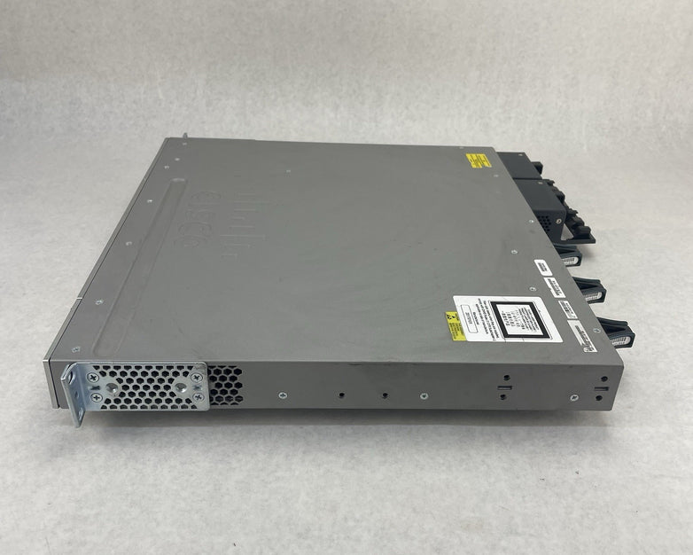 Cisco WS-C3850-48P-S 48-Port V06 PoE+ 2x PSU NM-4-10g Gigabit Switch - Tested