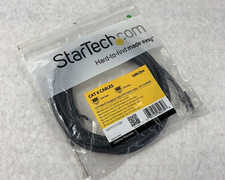 StarTech 3ft Green Molded Cat6 UTP Patch Cable New