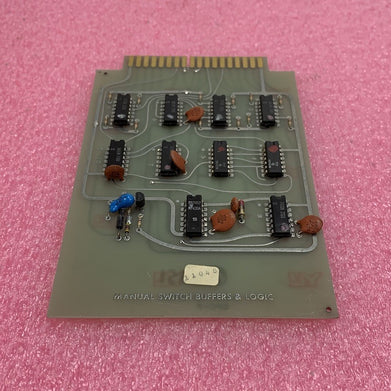 MSI Manual Switch Buffers & Logic 11048 Assy No 24866 DPC-P Card
