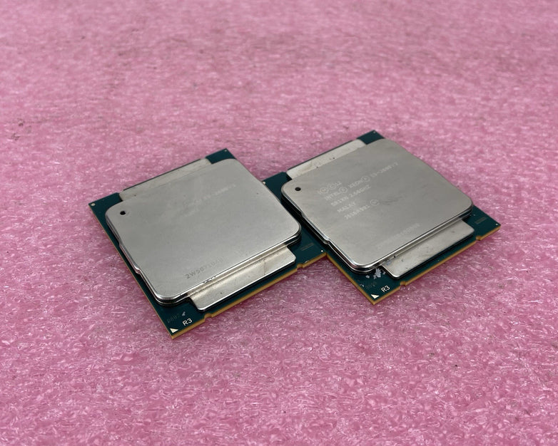 Matched Pair of Intel Xeon E5-2690V3 SR1XN 2.6GHz Server Processors