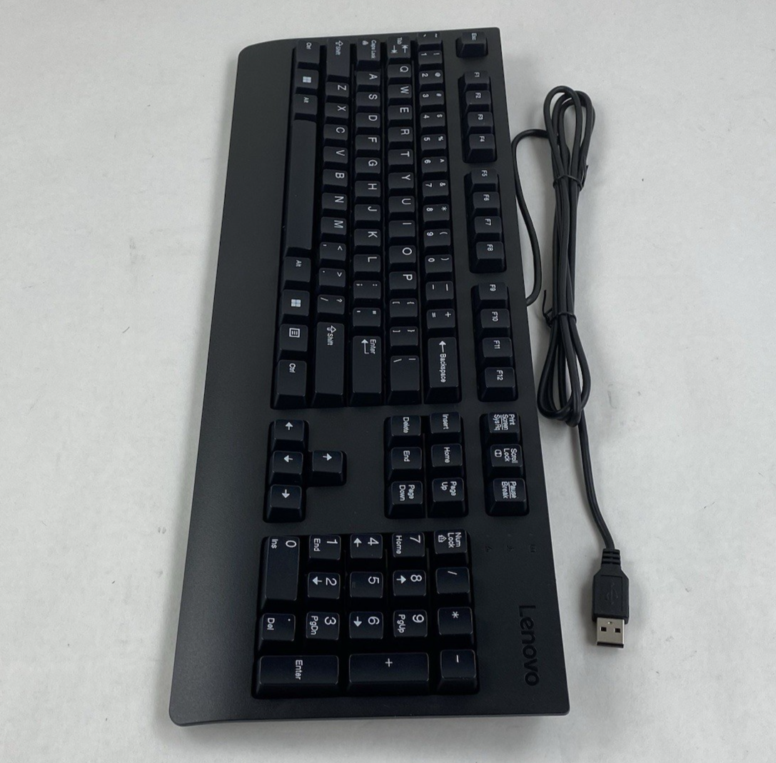Lenovo KU-1619 USB Wired Keyboard Lot of 2