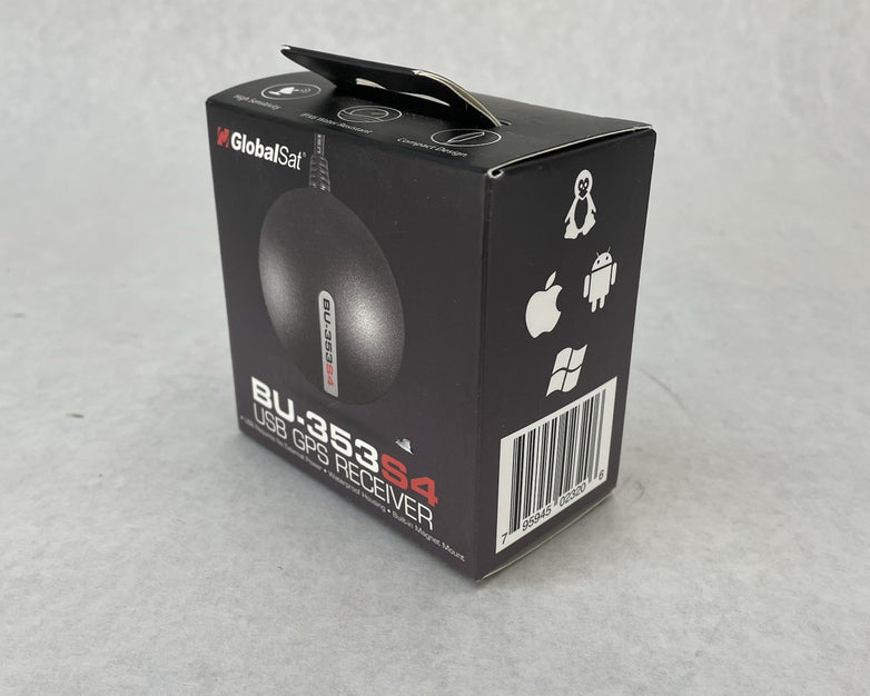 GlobalSat BU-353-S4 USB GPS Receiver - Black