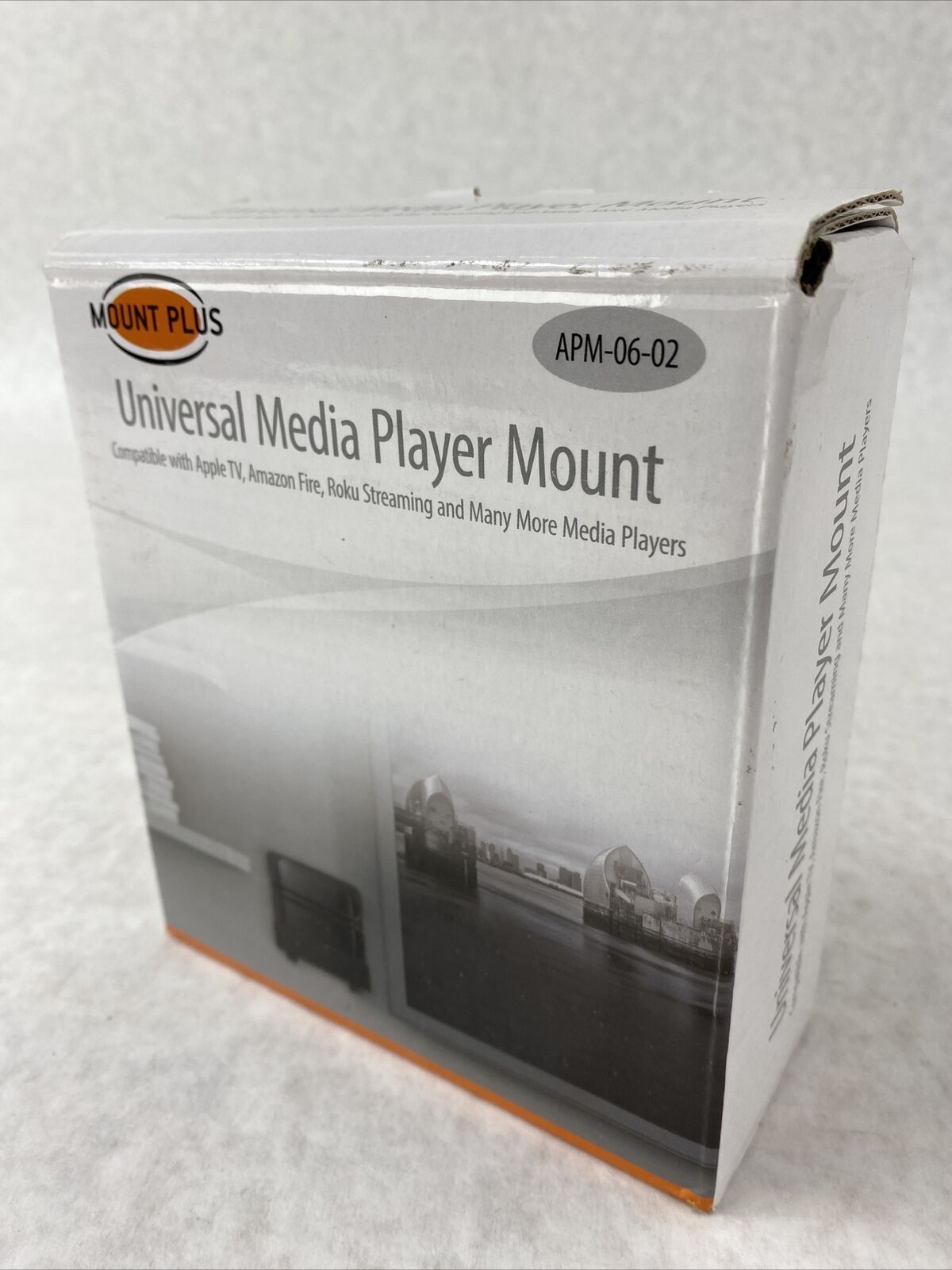 Mount Plus APM-06-02 Streaming Media Player Wall Mount Black X0020TZWN5