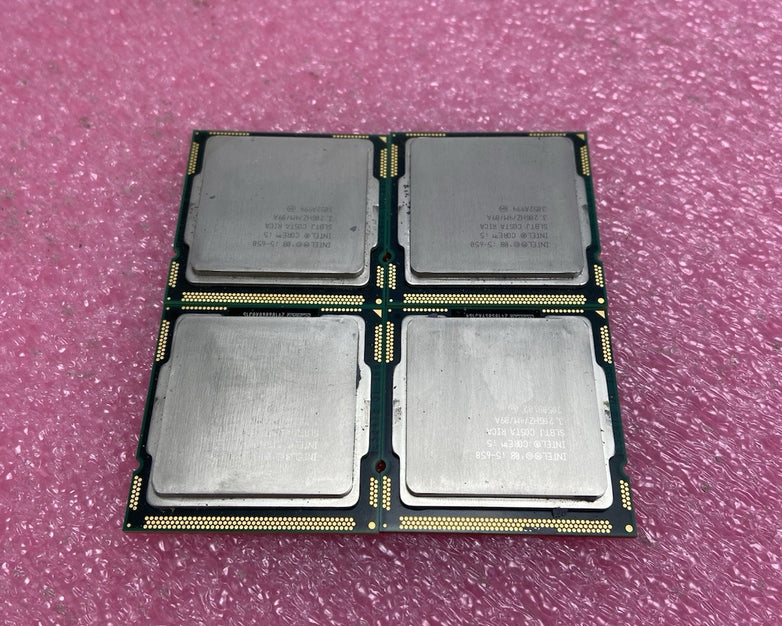Intel Core i5-650 3.2 GHz LGA 1156 Desktop Processor SLBTJ Lot of 4