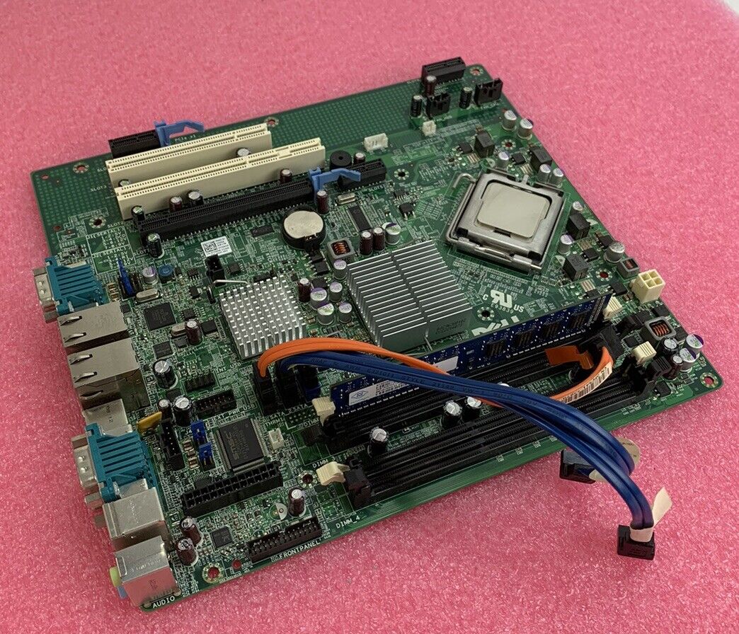 Dell Optiplex XE 1D4TT Motherboard Intel Core 2 Duo E7400 2GB RAM No Shield