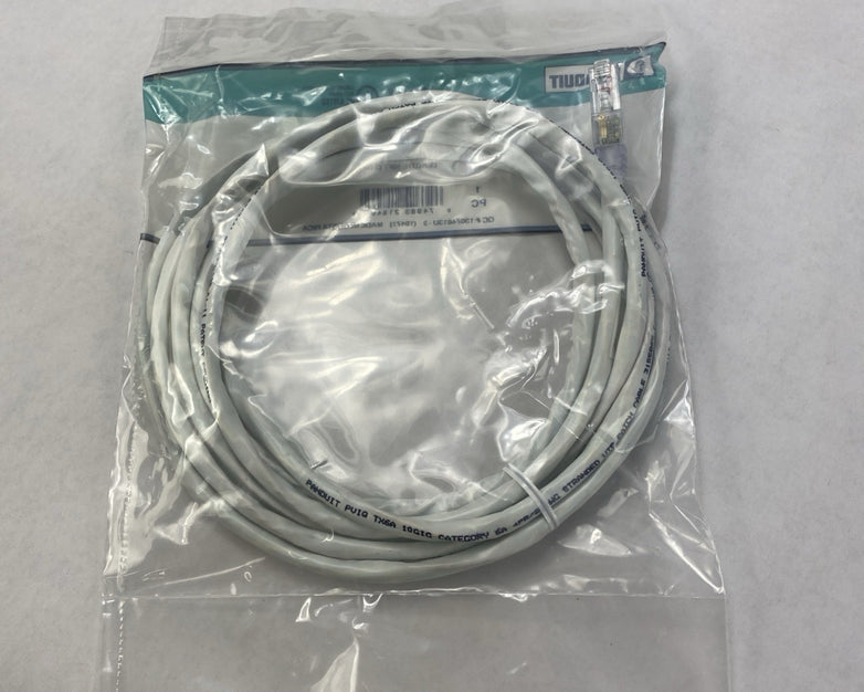 Enhanced Patch Cord CAT 6A PVQ- EU6AC10WH Panview IQ 10FT - Lot of 3