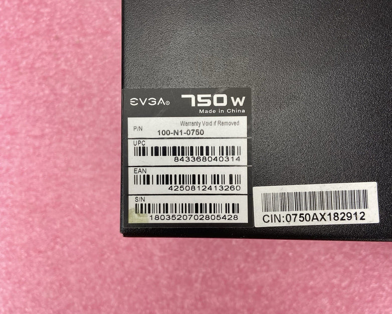 EVGA 100-N1-0750 700W Switching Power Supply