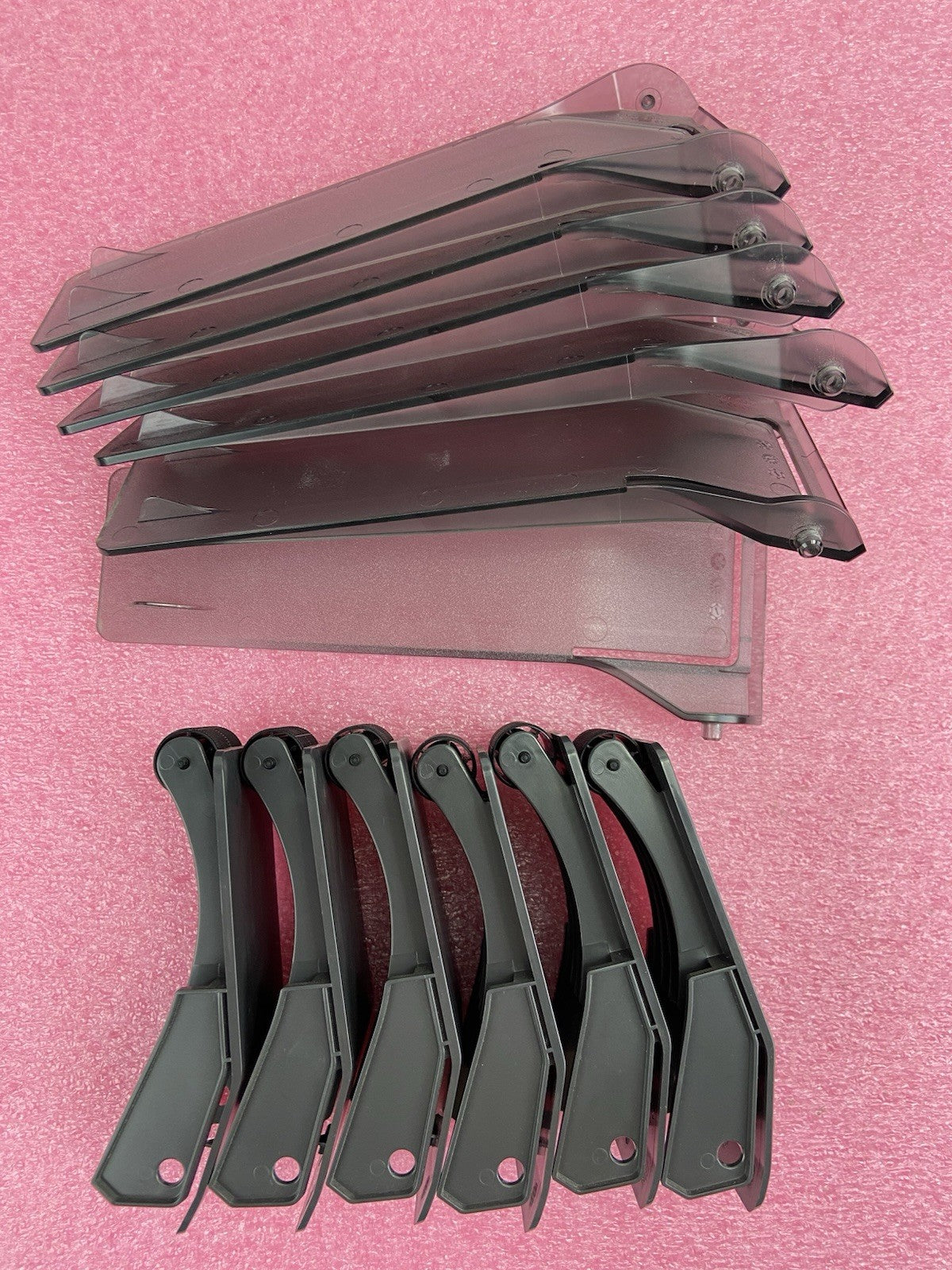 HP Design Jet T2500 Scanner Deflectors - Part CR357-40343 - CR357-40128 (6 Sets)3