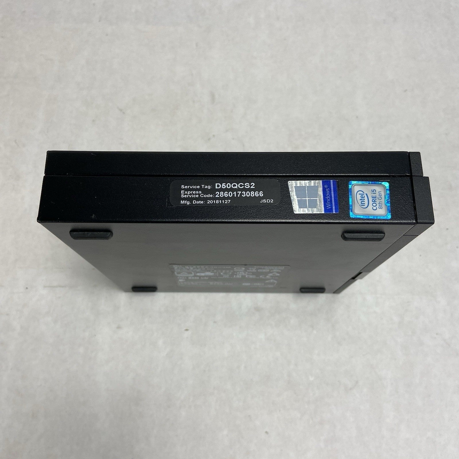 Dell Optiplex 7060 Micro Intel Core i5-8500T 2.1GHz 8GB RAM No HDD/OS/AC3