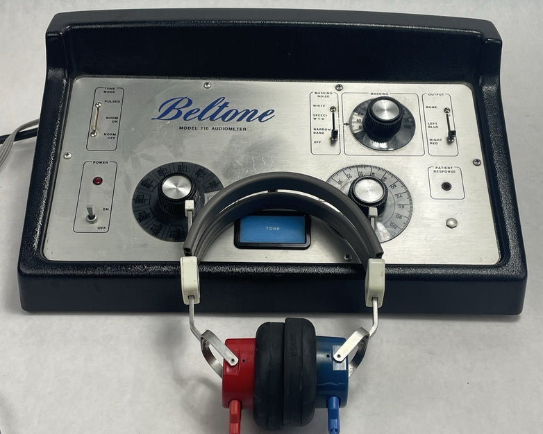 Beltone Model 110 Audiometer w/ Headphones