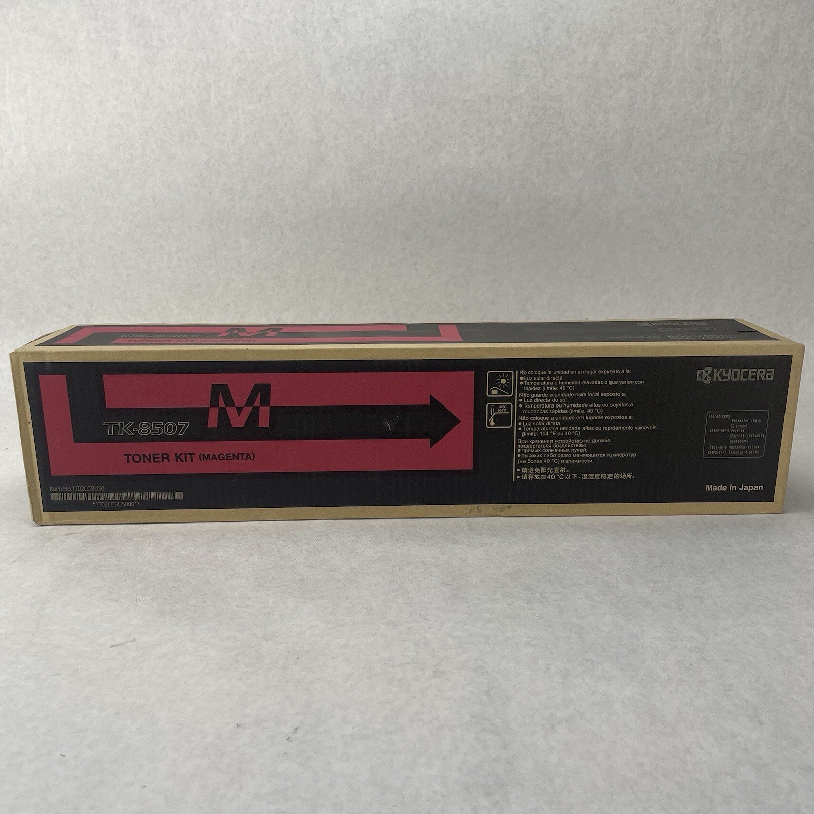 Kyocera TK-8509  Toner Cartridges Magenta Sealed2