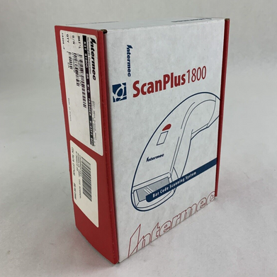 Box Opened Intermec ScanPlus S1800  Barcode Scanner 0-360019-01