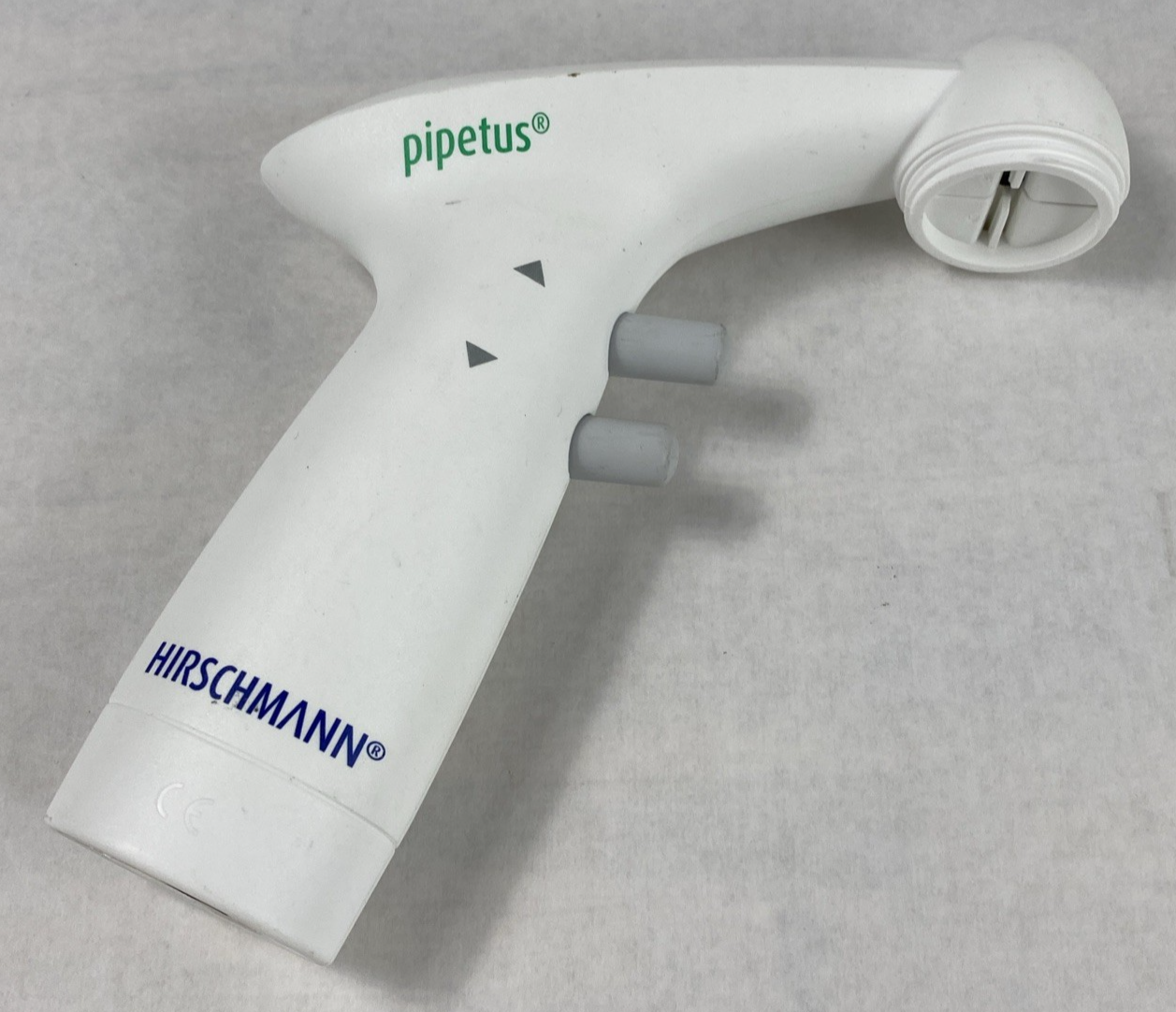 Hirschmann Pipetus Electronic Pipette Missing Head Attachment Untested