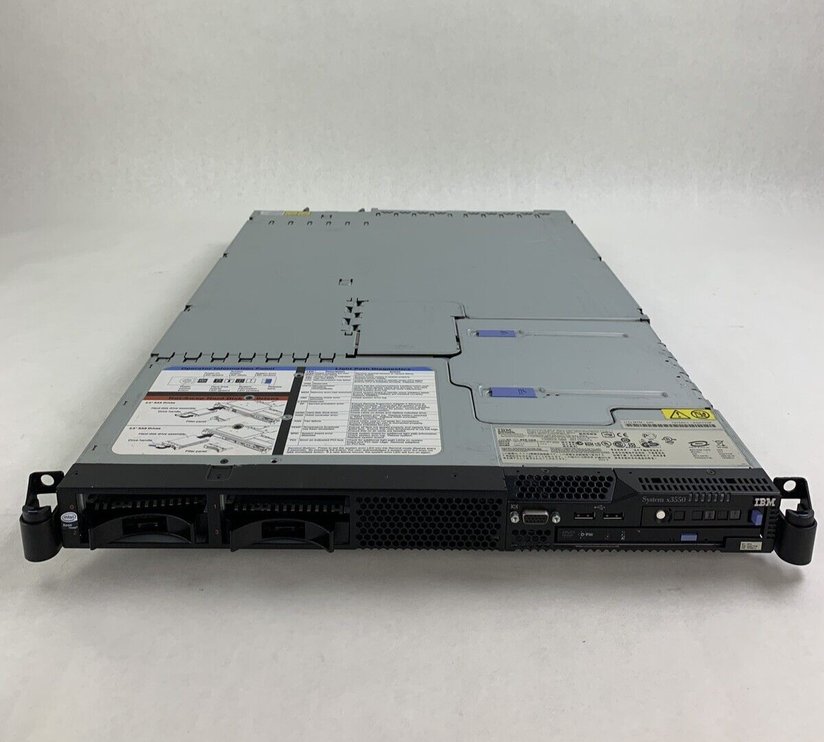IBM System x3550 Server 2x Xeon X5420 2.5 GHz 2 GB RAM No OS No HDD