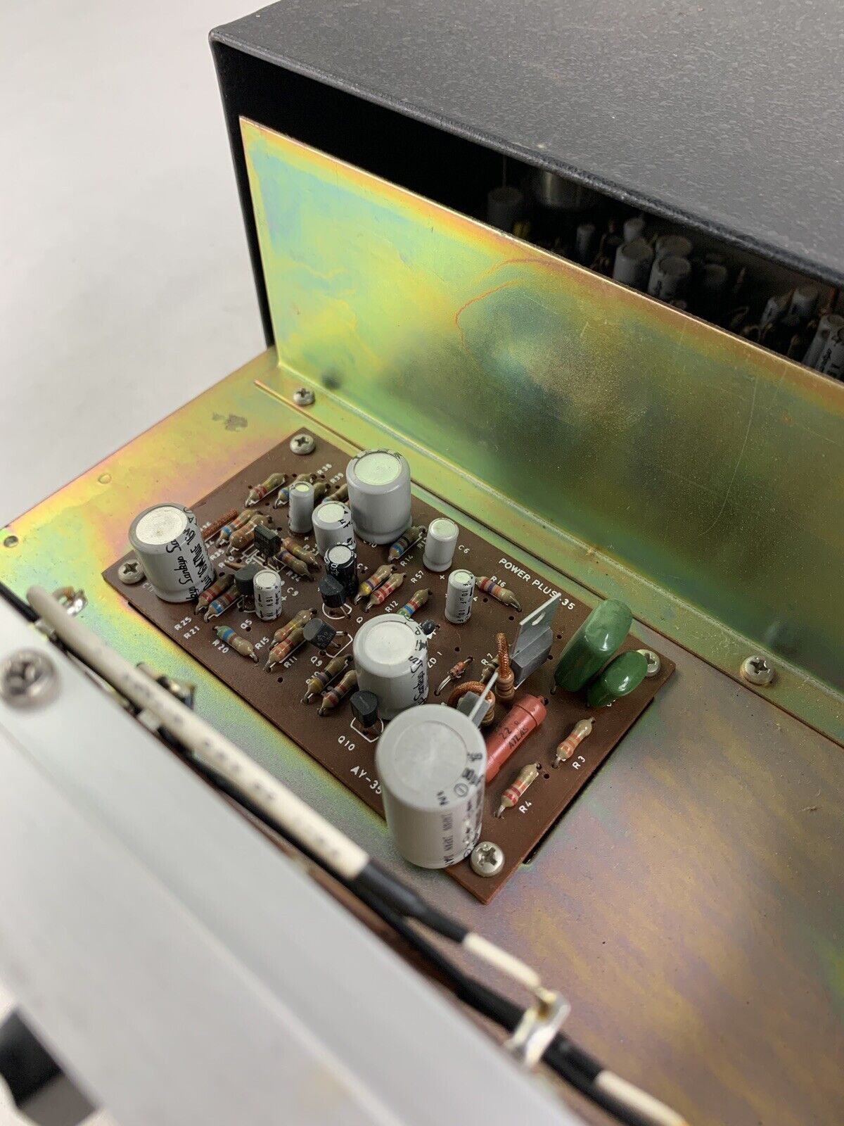 Fanon Power Plus 35 Solid State Amp Channel Mixer No Power For Parts and Repair