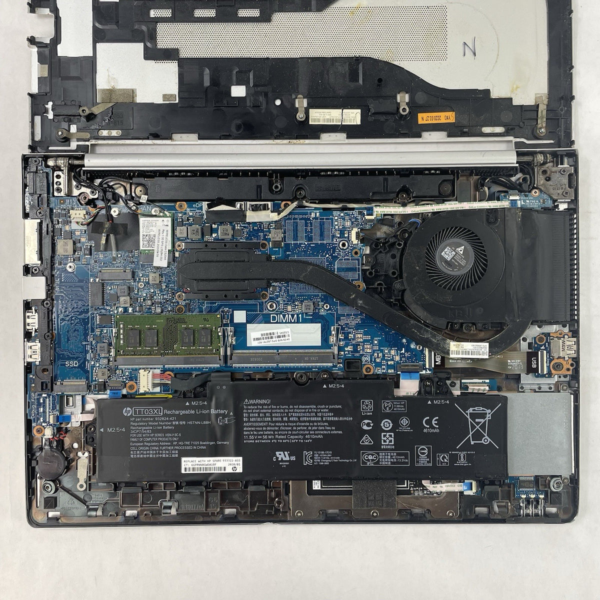 HP EliteBook 850 G6 15.6" i7-8665U 1.90 GHz 16 GB RAM No SSD/OS/AC - READ19