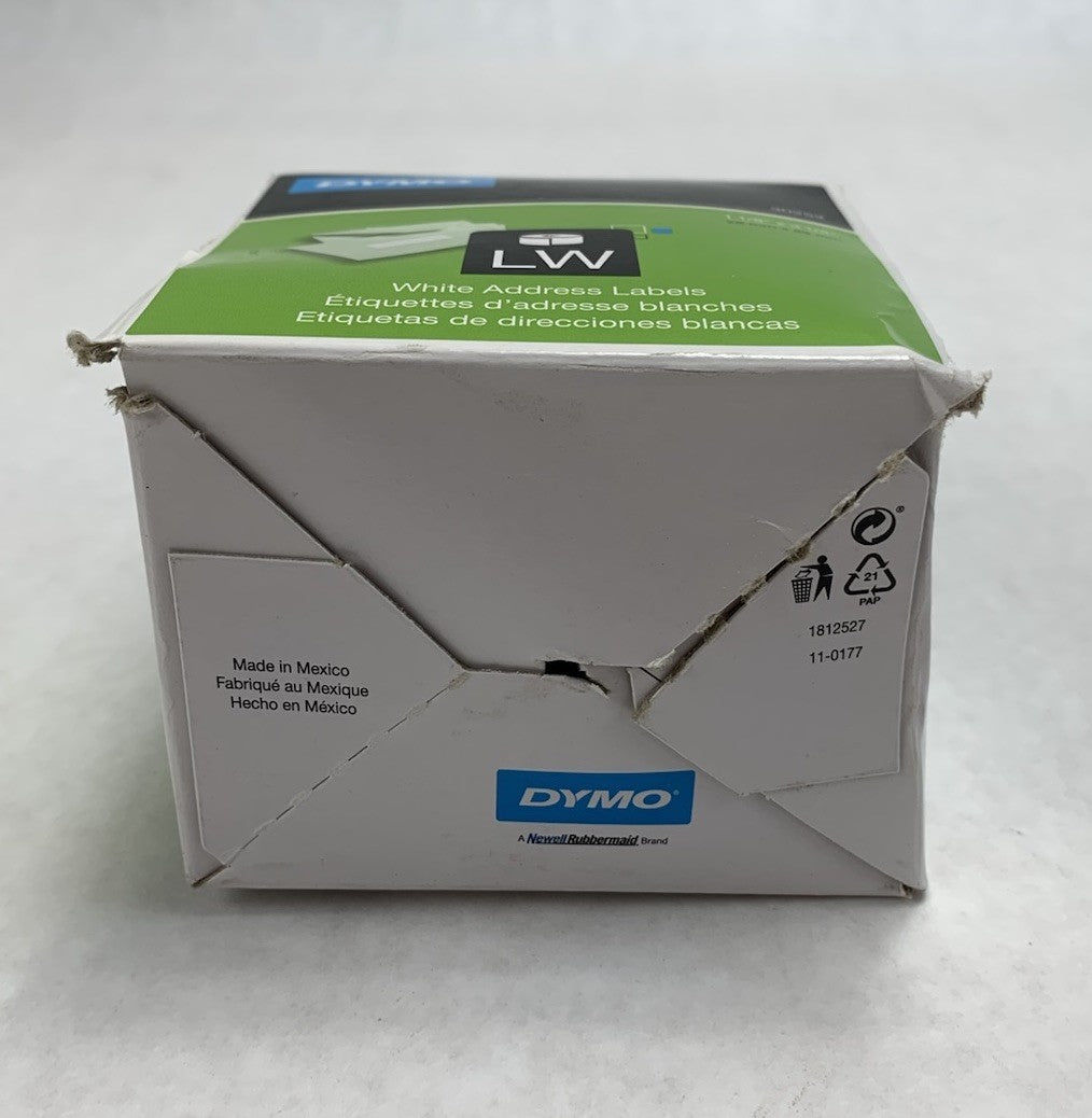 Dymo 30252 28mm x 89mm White Address Labels (Lot of 2)6