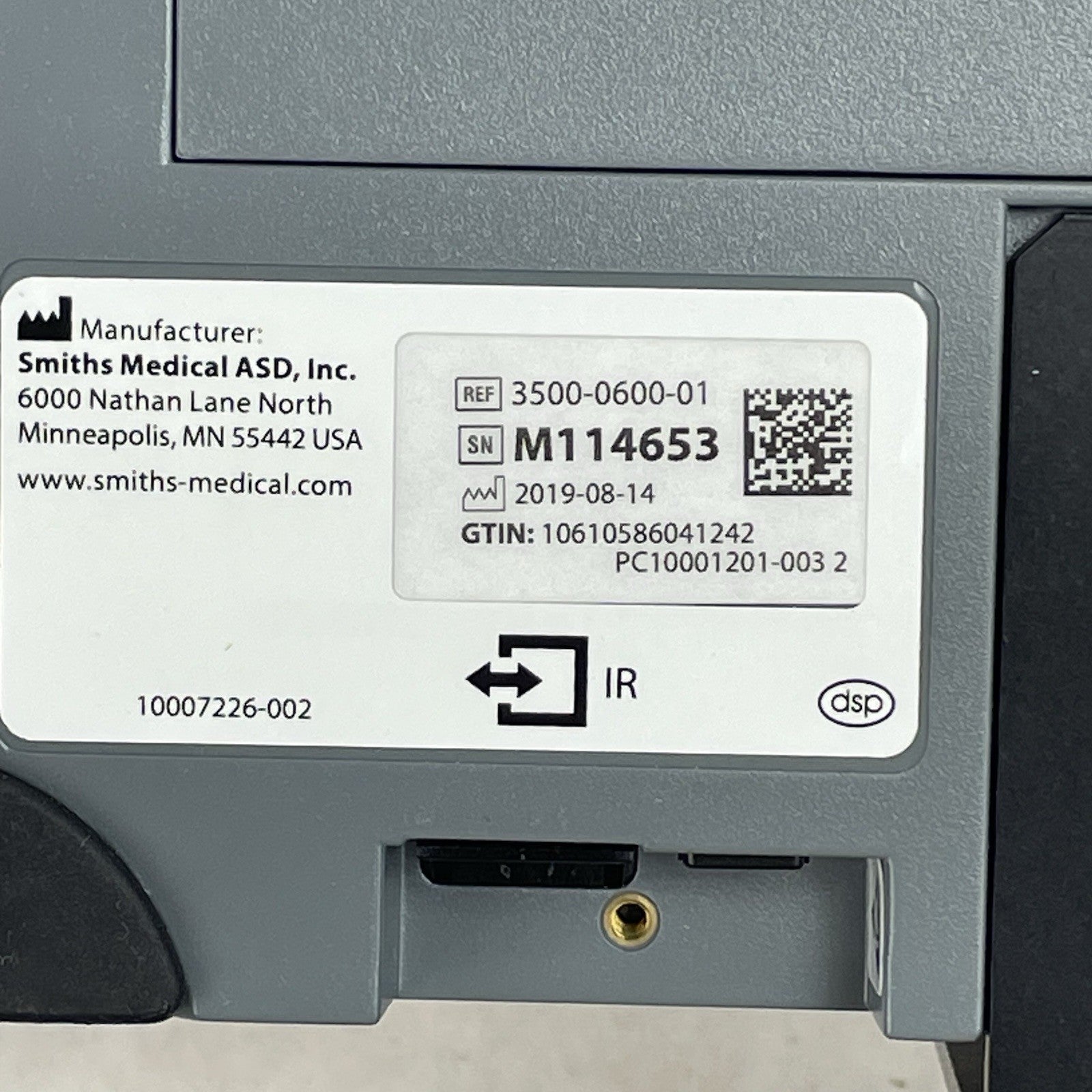 Smiths Medical Medfusion 3500-500 V 6.00